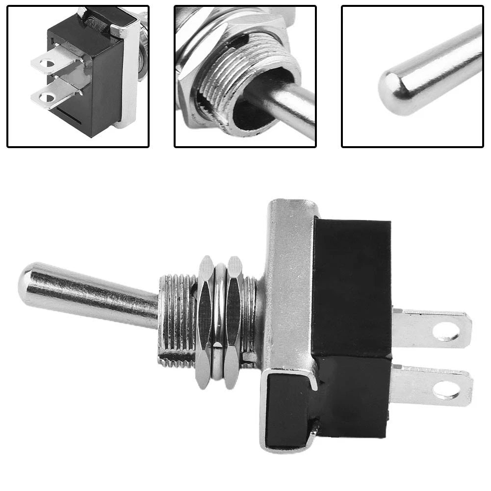 Rocker Switch ON/OFF for Automotive (1/5pcs, 10A, 50mA Max)