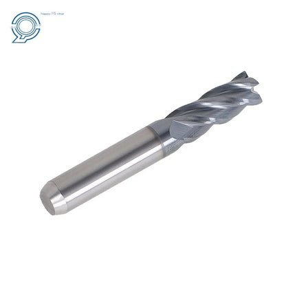 Carbide End Milling Cutter 3/8" 4 Flute - 2-1/2" Length