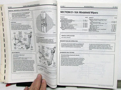 Service Manual for Ford L-Series Truck (1993)