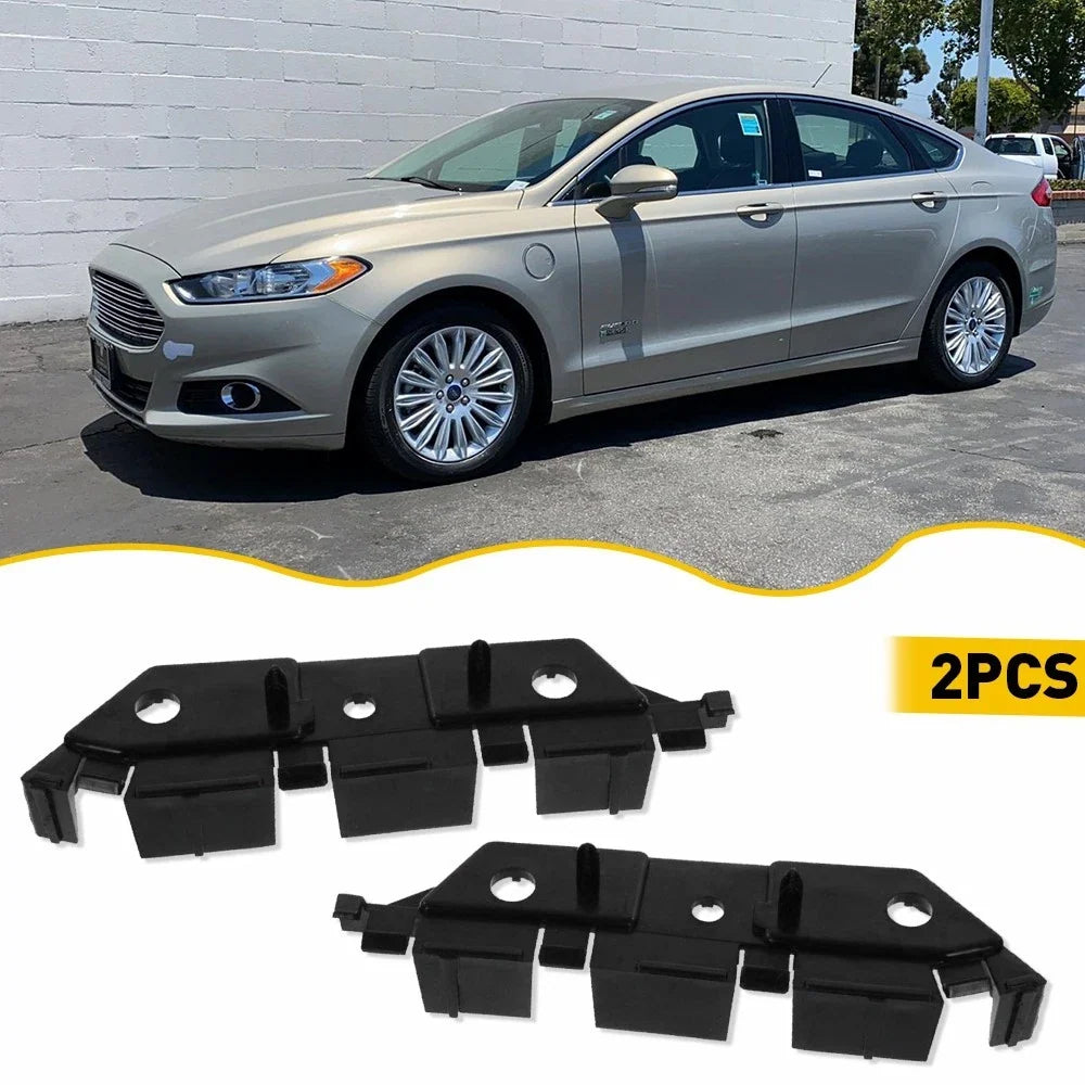 Set of 2 Front Bumper Bracket Retainers for Ford Fusion (2013–2016)