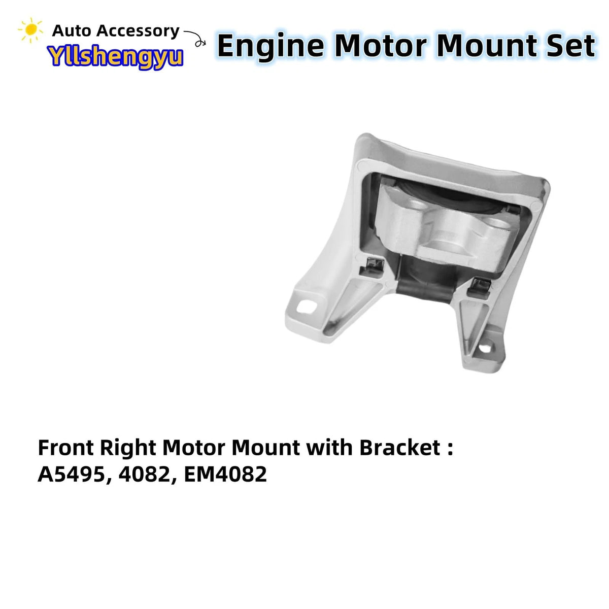 Engine Motor Transmission Mount Kit for Ford Transit Connect & Focus (2010–2013)