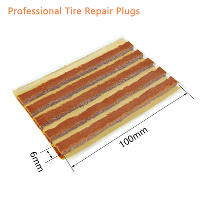 Durable Rubber Strings for Various Applications (30 pcs, 1/4"x4", Brown)