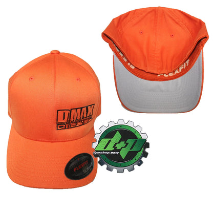 Flexfit Trucker Hat for Chevy Duramax (S/M) - Orange