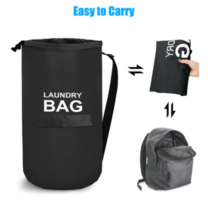 Heavy Duty Laundry Bag 70L for Luggage Storage with Shoulder Strap