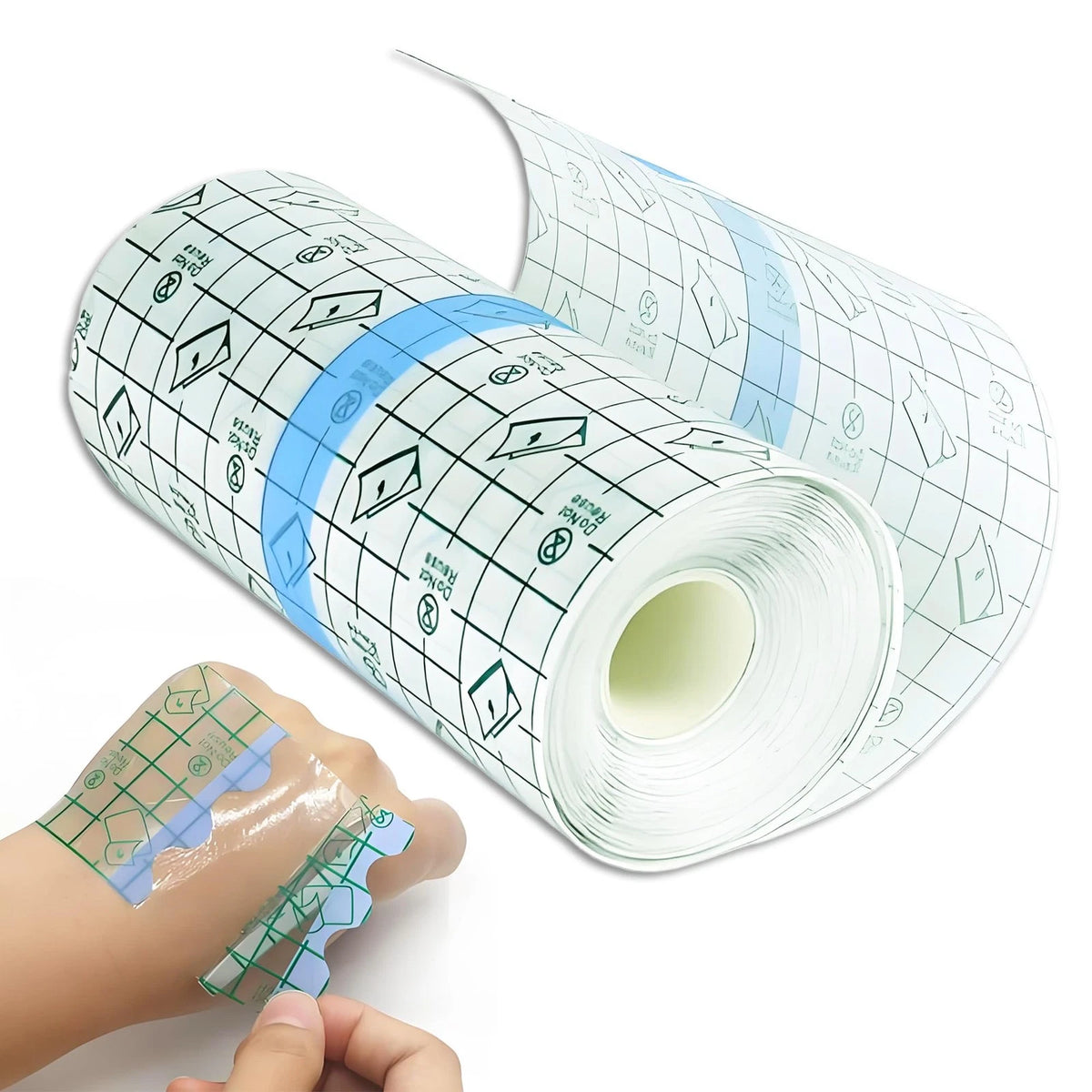 Tattoo Aftercare Bandage Roll 6" x 2 Yard - Waterproof Second Skin Cover