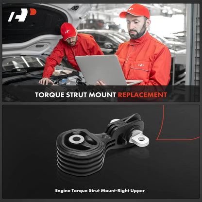 Right Upper Engine Torque Strut Mount for Honda CR-V (2017–2022) 50880TLAA02, A65130