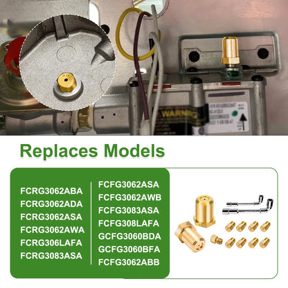 Gas Range Stove LP Conversion Kit for Frigidaire Electrolux
