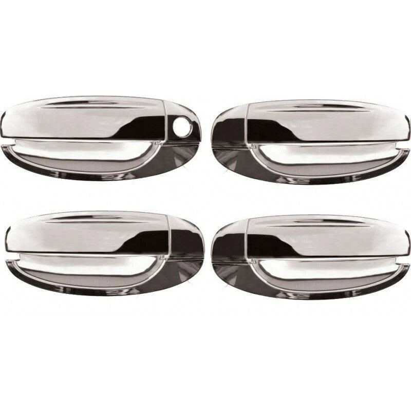 Set of 4 Chrome ABS Door Handle Covers for Chevrolet Aveo (2004–2011) ED132
