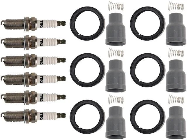 Spark Plug and Ignition Coil Boot Kit for Jaguar X Type (2003–2008) XN229CF