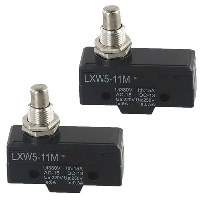 2PCS Push Plunger Momentary Limit Switch for CNC Mill Plasma