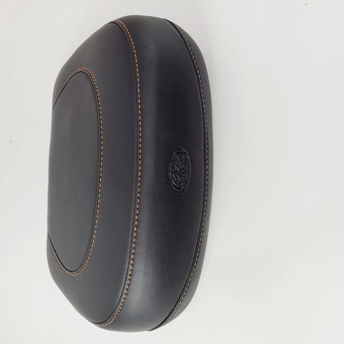 Passenger Pad - Orange Stitch for Chopped Tour-Pak Harley 2014-2025