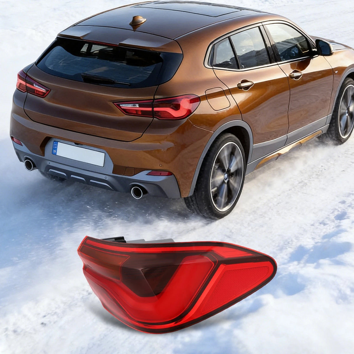 Right Side LED Tail Light for BMW X2 (2020–2023) 63217420738