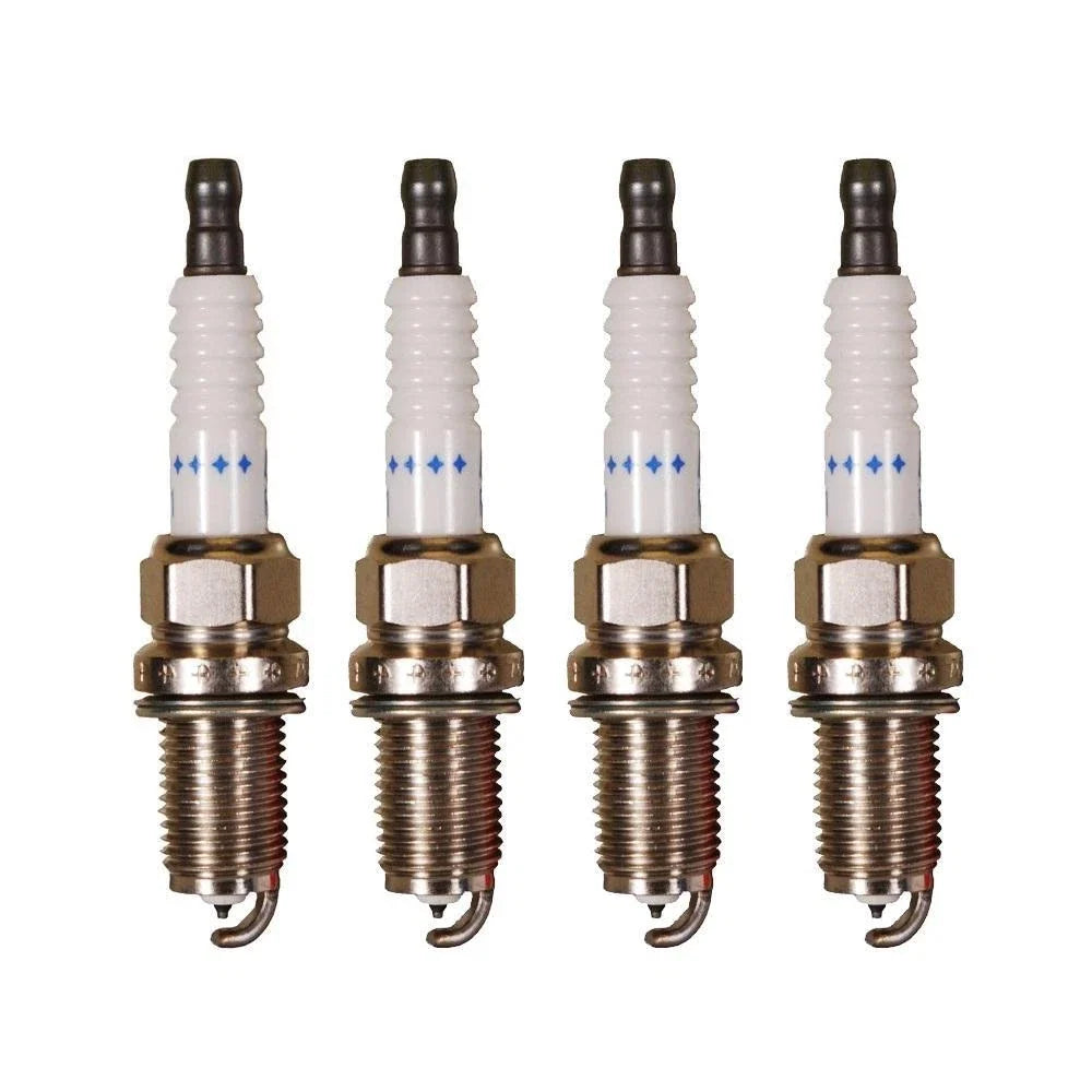 Set of 4 Denso Double Platinum Spark Plugs (Gap 0.044) for