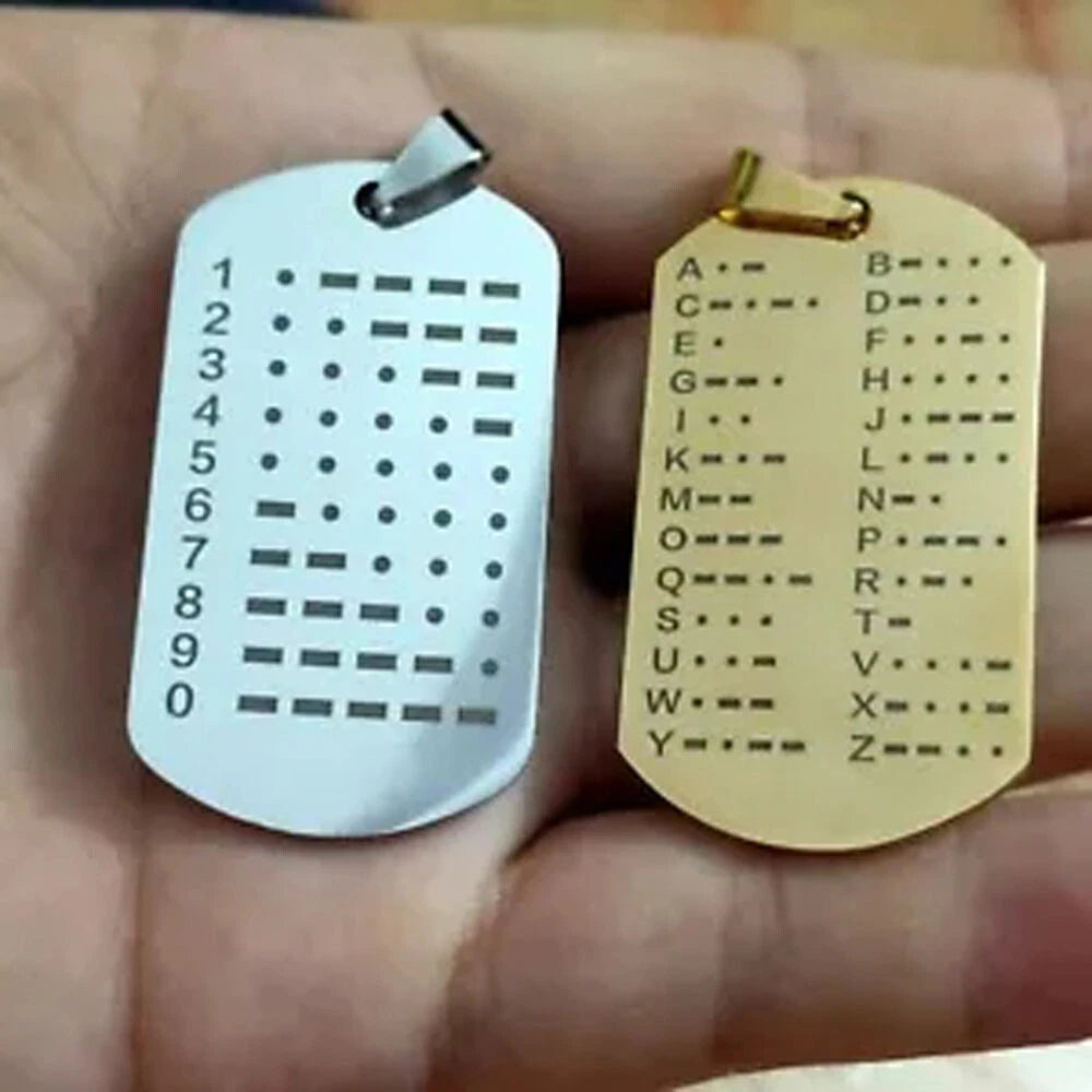 1/2PC Morse Code Commemorative Coin for Training