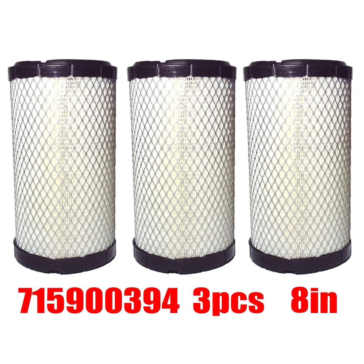 Air Filter Set 3X 715900394 for Can-Am Maverick Trail HD8 HD10 2016-2021