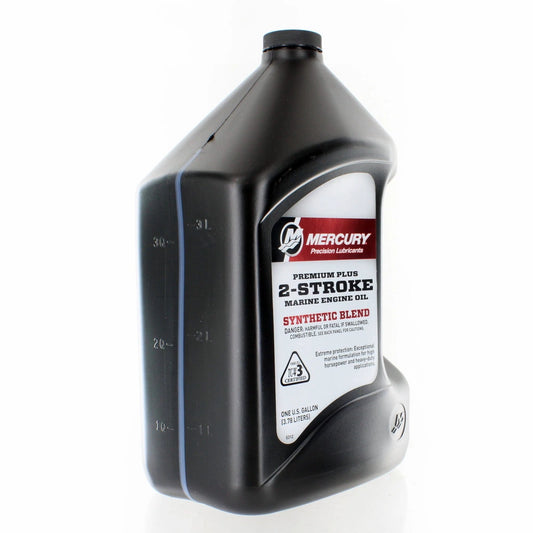 1 Gal. Premium Plus 2-Cycle Outboard Oil for Mercury Marine (92-858027K01)