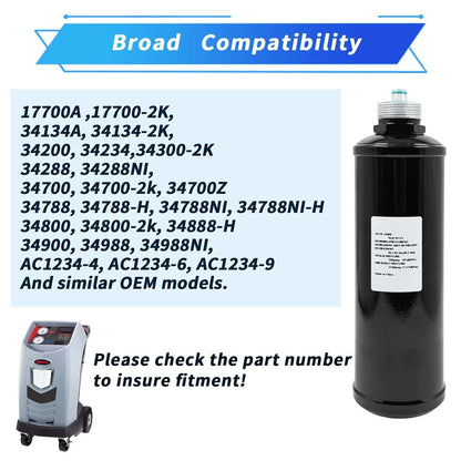 Spin-On Filter for Robinair AC Machine (34724)