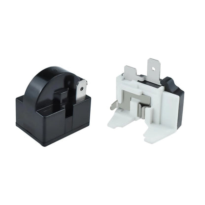 Starter Relay and Overload Protector for Refrigerator Deep Freezer