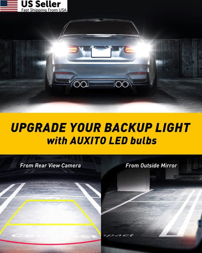 2X AUXITO 912 921 LED Bulb for Backup Light Reverse Lights
