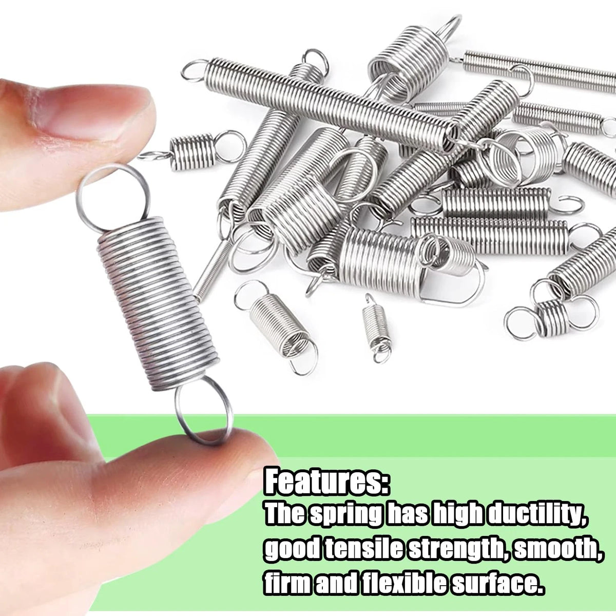 133 PCS Extension Spring Assortment Kit for Various Applications (No Specific Years)