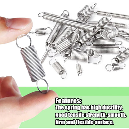 133 PCS Extension Spring Assortment Kit for Various Applications (No Specific Years)