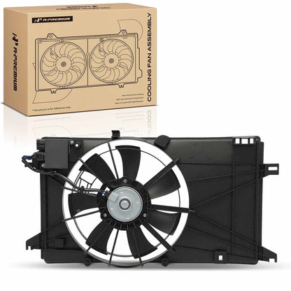 Cooling Fan Assembly w/ Shroud & Controller for Mazda 5 (2006–2010) LFB715025B, LFB715025C, MA3115137, 621075