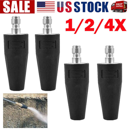Rotating Turbo Nozzle Spray Tip for High Pressure Washer