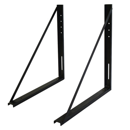2X Truck Bed Underbody Tool Box Mounting Bracket 24"x24" for Trailer