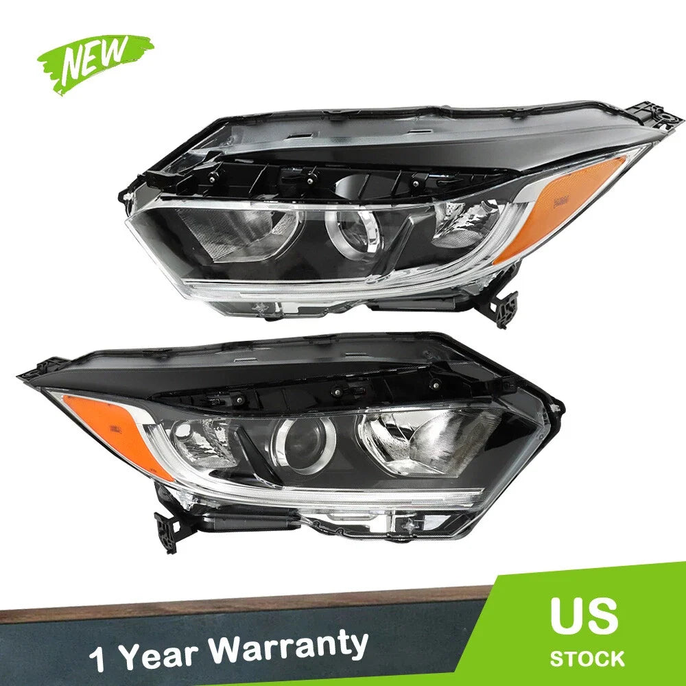 Headlight Set for Honda HR-V (2019–2021) - 2 Pieces Replacement