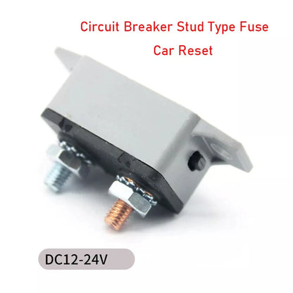4PC 20-50A 12V Circuit Breaker Stud Type Manual Reset Fuse