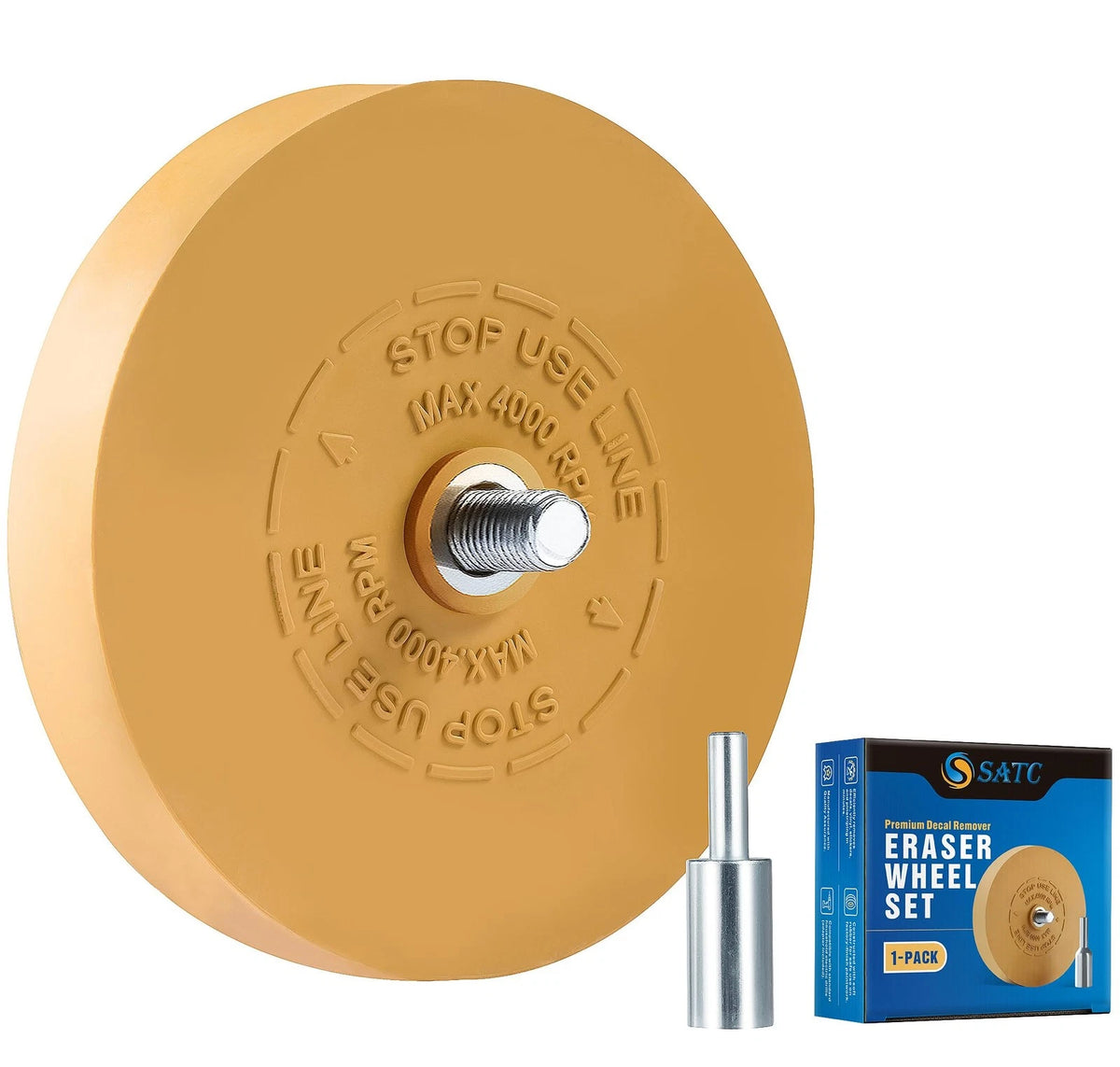 Decal Eraser Wheel for Pin Stripe Removal Tool (1 Pack)