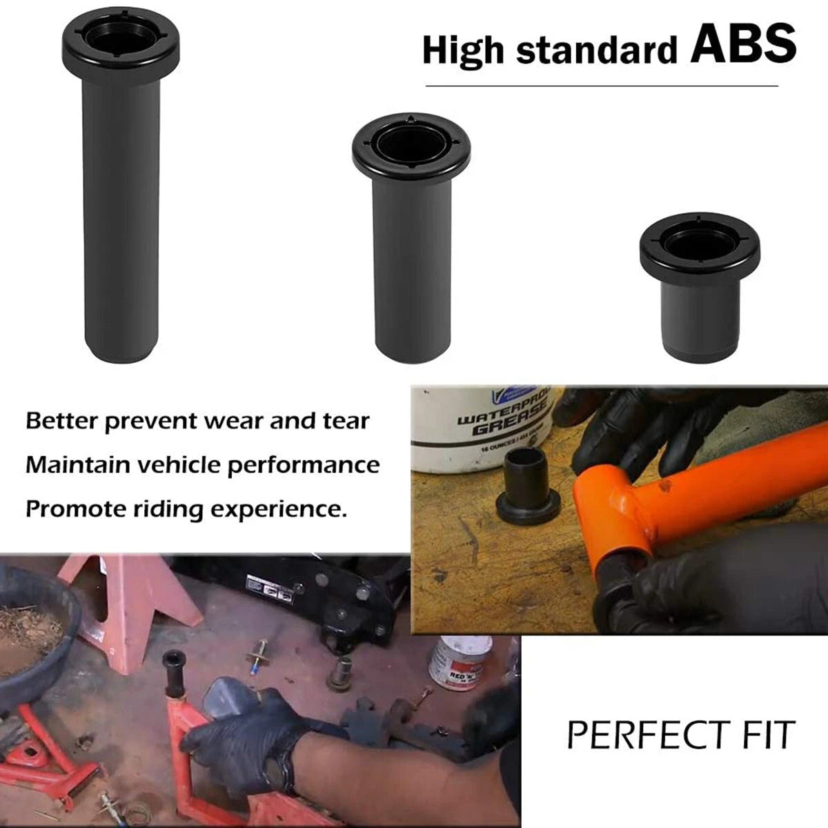 Front & Rear Suspension Control A-Arm Bushing Kit for Polaris RZR S 800