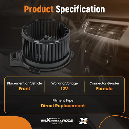 HVAC Heater Blower Motor Assembly for Subaru Forester (2019–2023)