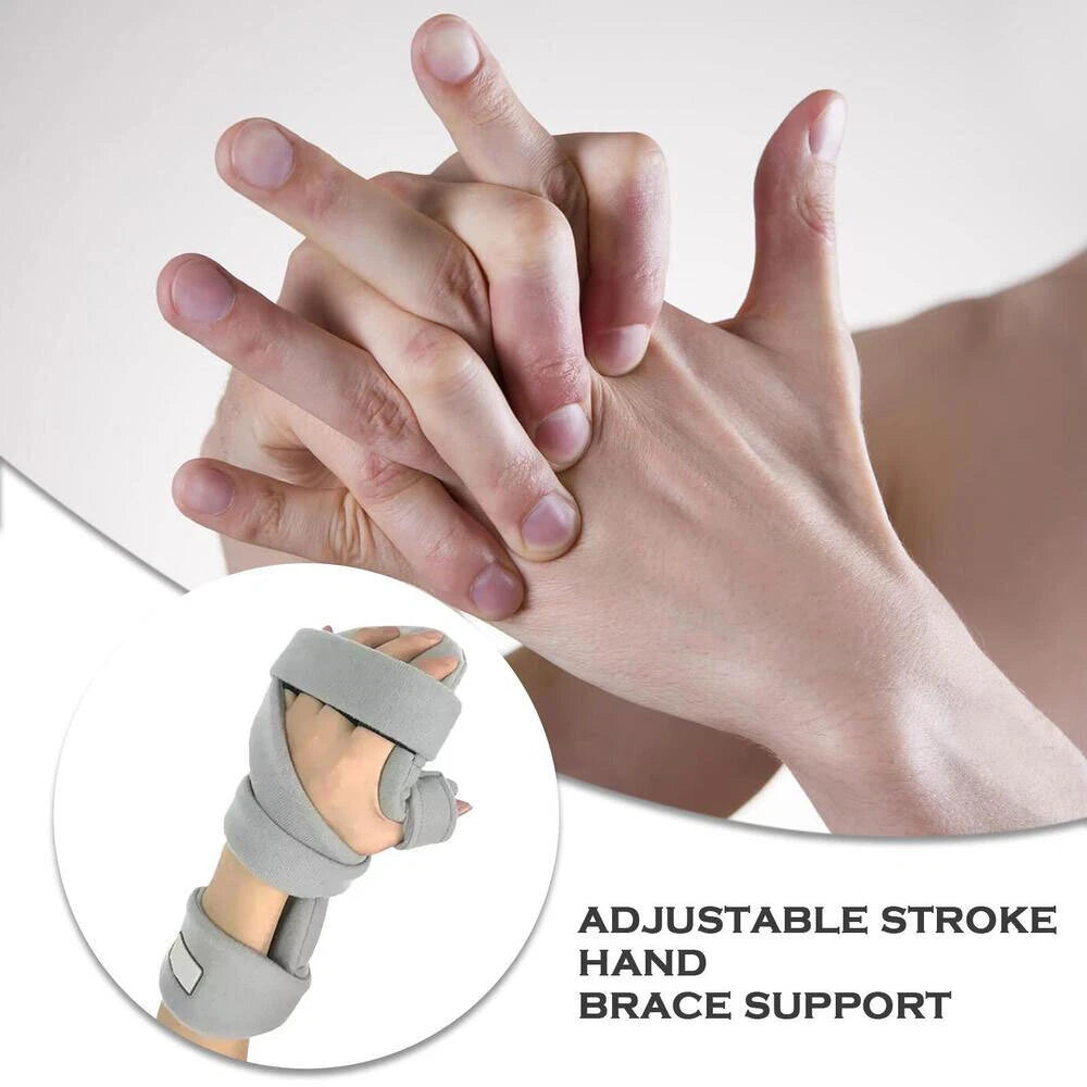 Adjustable Resting Hand Splint for Stroke and Sprain Recovery