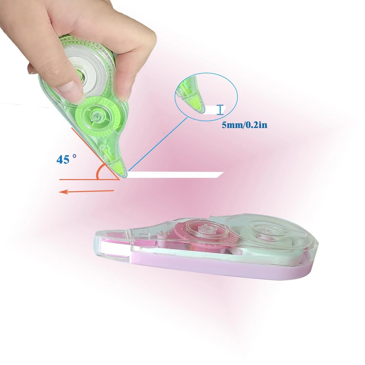 12PCS Correction Tape Applicator for Easy Use