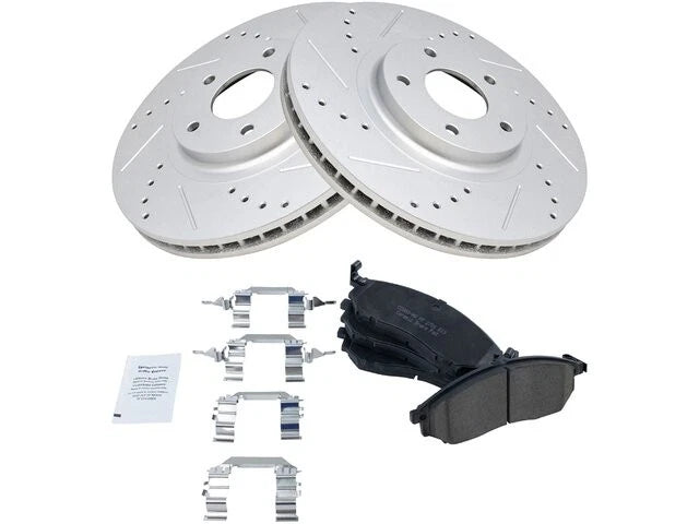 Brake Pad and Rotor Kit for Infiniti Q70L (2015–2019) 91866PRSQ