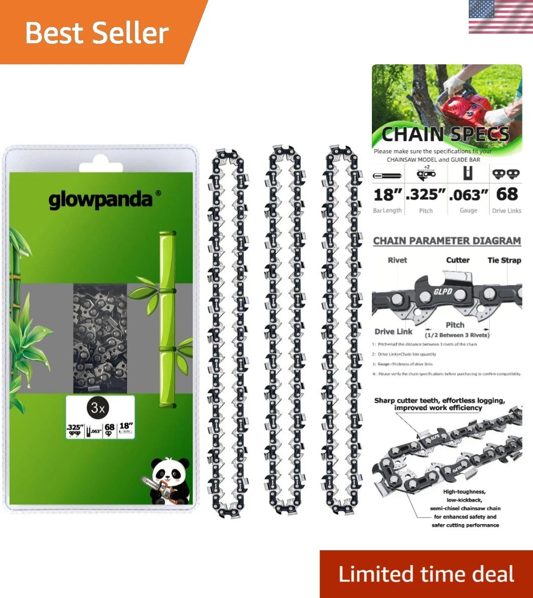 18" Chainsaw Chain for STIHL MS250