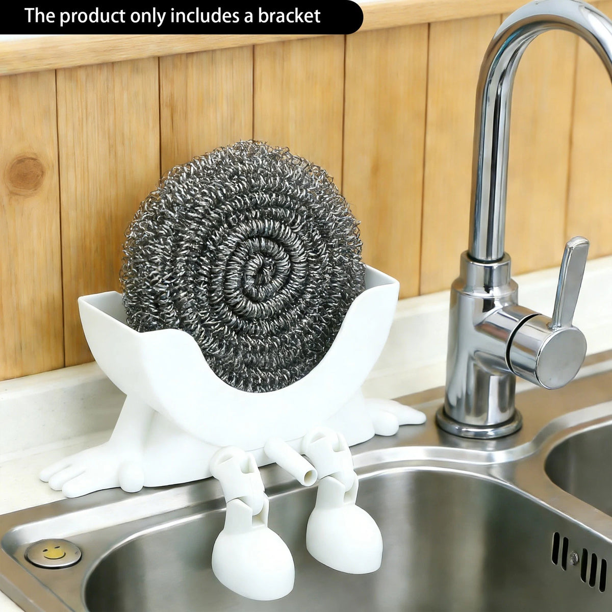 Sponge Holder for Kitchen Sink (Countertop, Drainage)