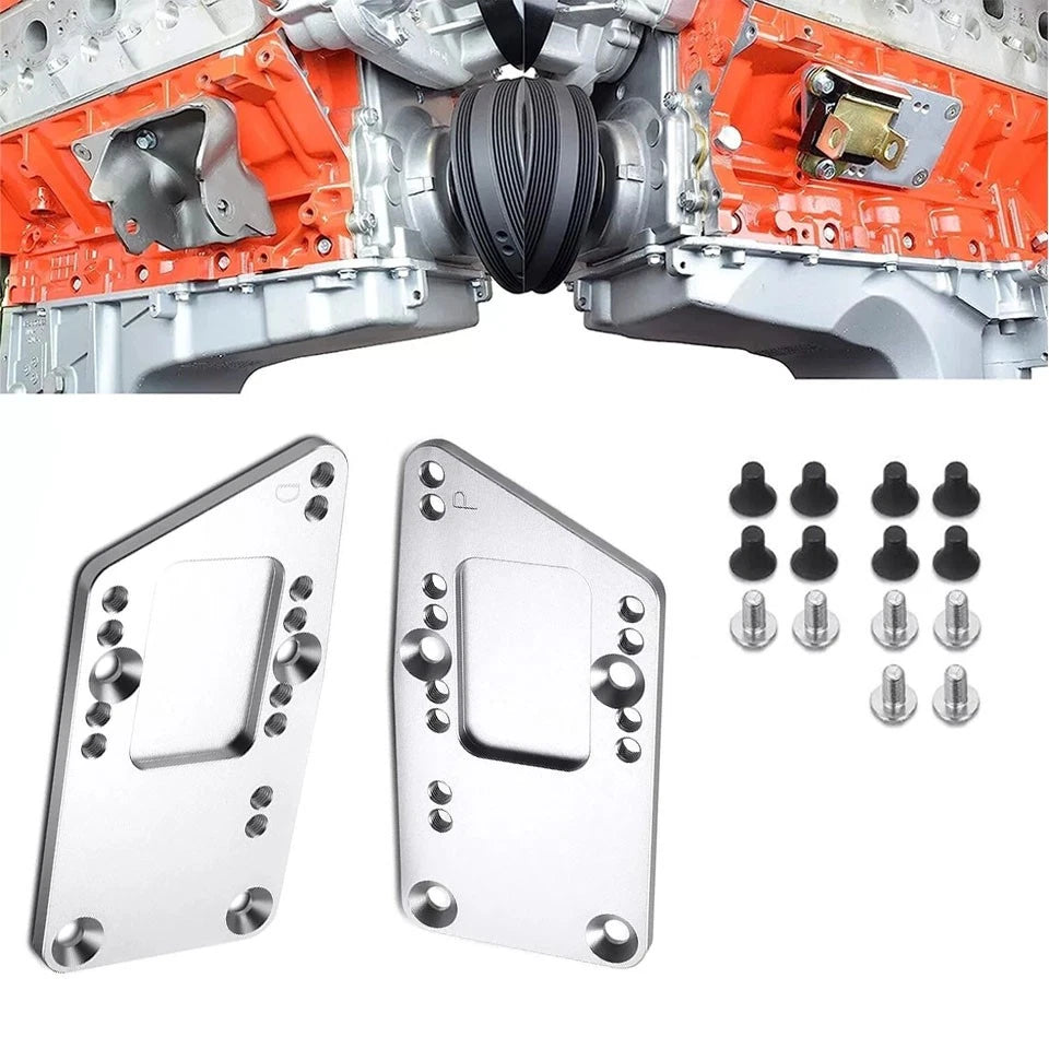 Motor Mount Adapter Plate for SBC to LS Engine Swap (Universal)