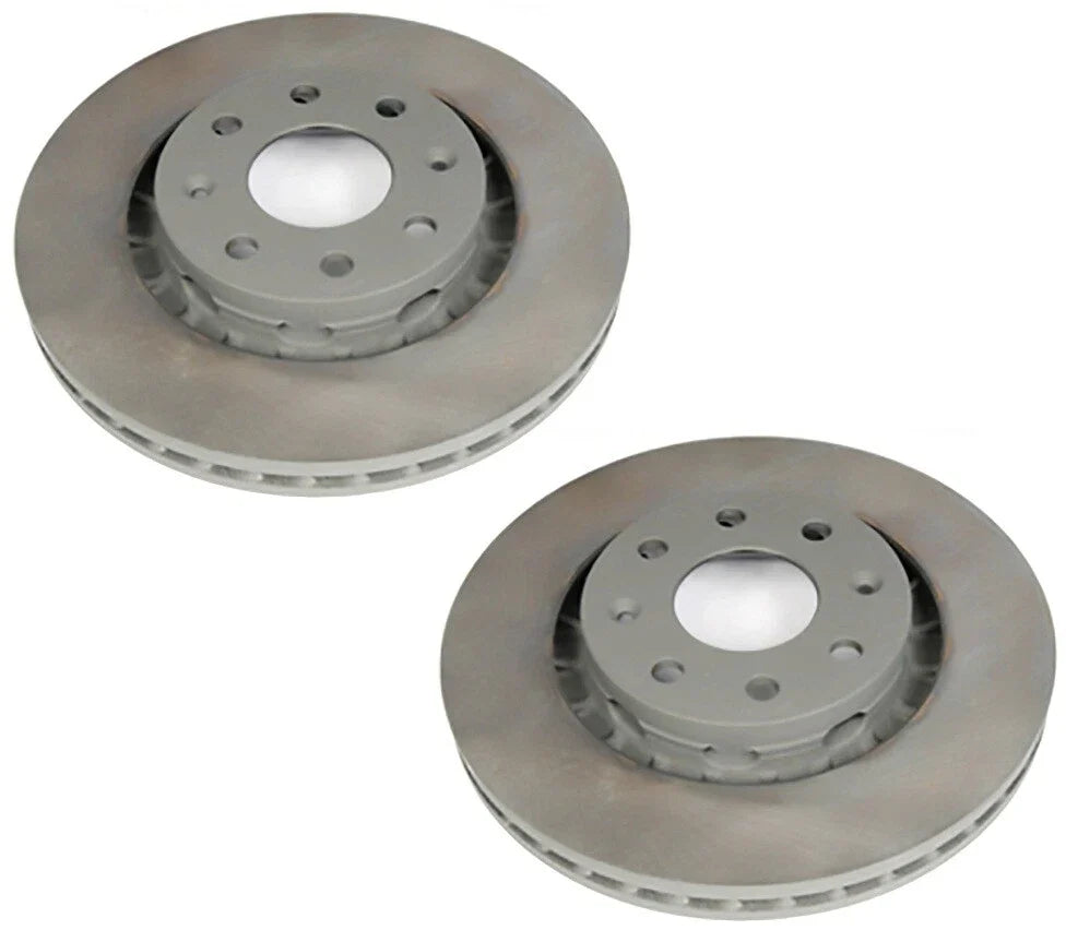 Set of 2 Front Disc Brake Rotors for Chevy Spark Pontiac Wave (2013–2018)
