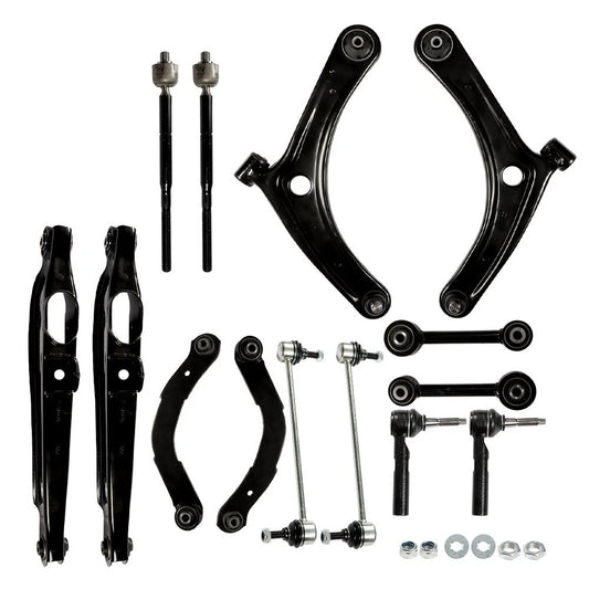 14pcs Control Arms Tierods Sway Bars for Dodge Caliber (2007–2017) K620065