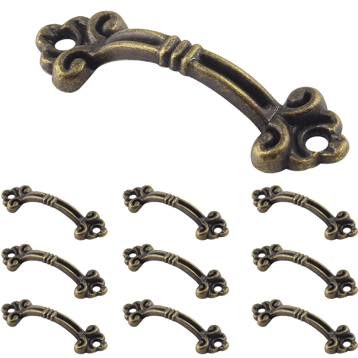 20pcs Vintage Mini Pulls for Drawer (No Specific Part Numbers)