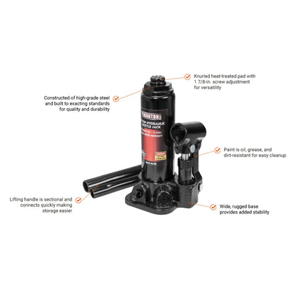 2-Ton Hydraulic Bottle Jack for Ironton (3075956)