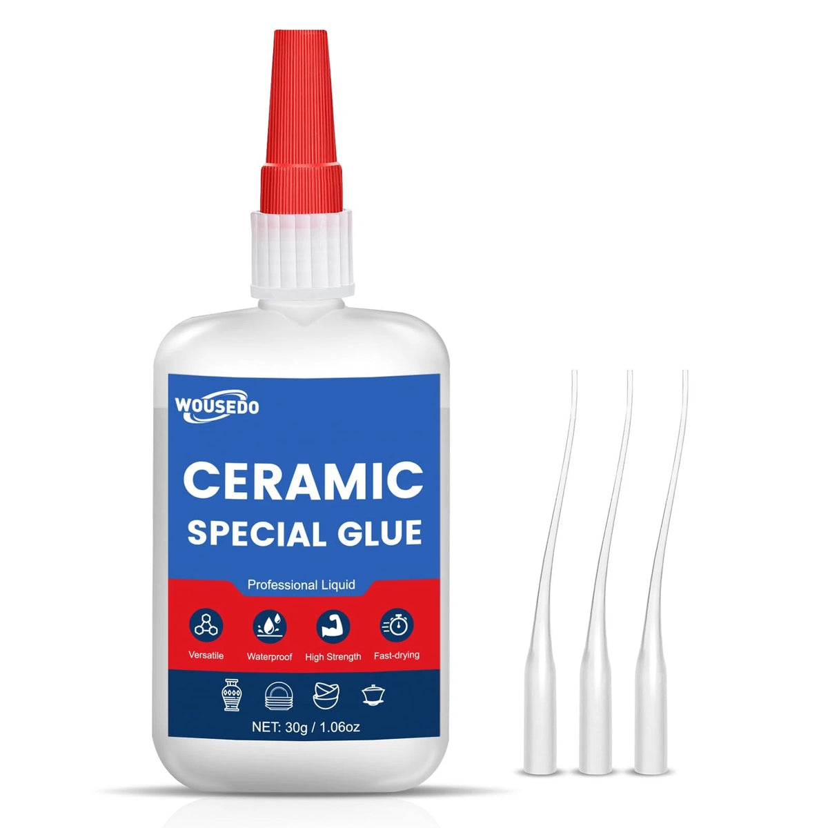 30g Ceramic Super Glue for Instant Bond (High Strength)