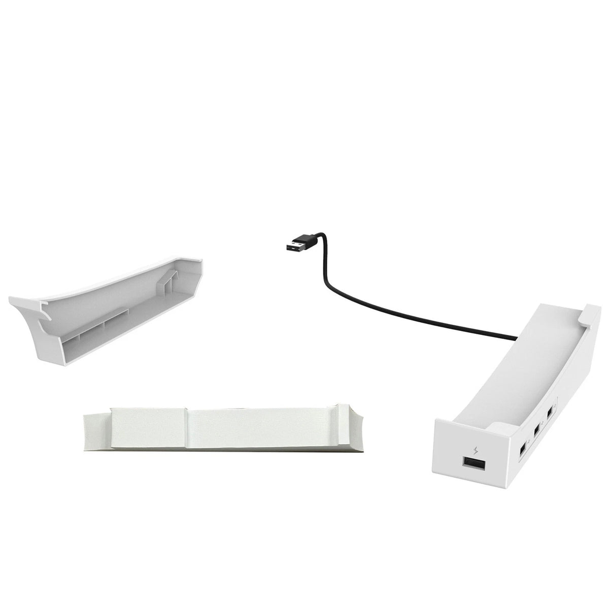 3 USB 2.0 Ports Holder Bracket for PS5 Slim Console