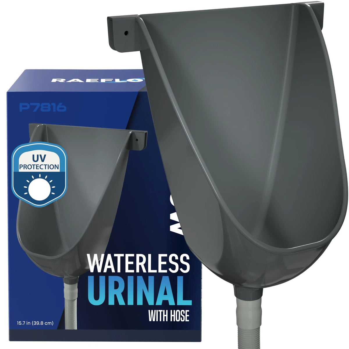Waterless Urinal for Outdoor Use - UV Resistant Plastic Urinal