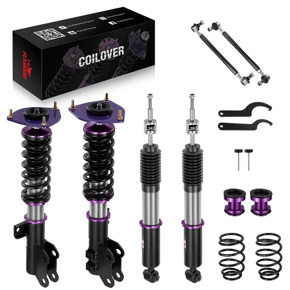 Coilovers Lowering Kit for Hyundai Elantra (2017–2020) 32 Level Adj. Shocks