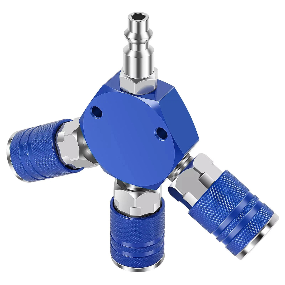 3 Way Quick Connect Air Manifold for Air Tools (1/4")