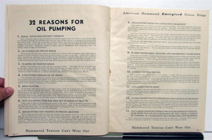 Piston Rings for American Hammered (1933)