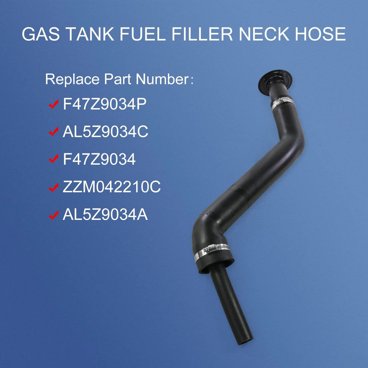Fuel Filler Neck Hose for Ford Ranger (1993–1997)